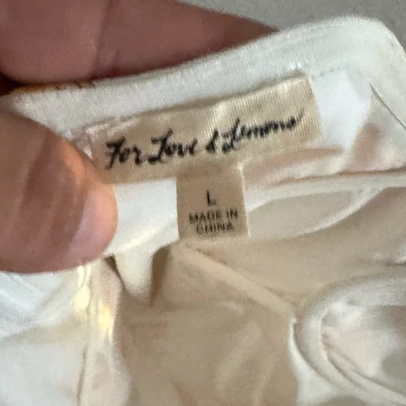 For Love and Lemons Lemonade Off the Shoulder Mini Dress - Picture 3 of 5